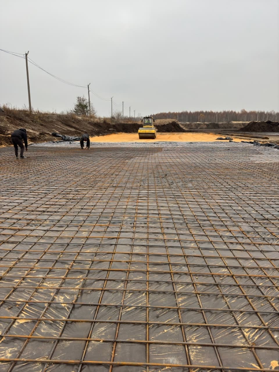 Вязка арматурного каркаса